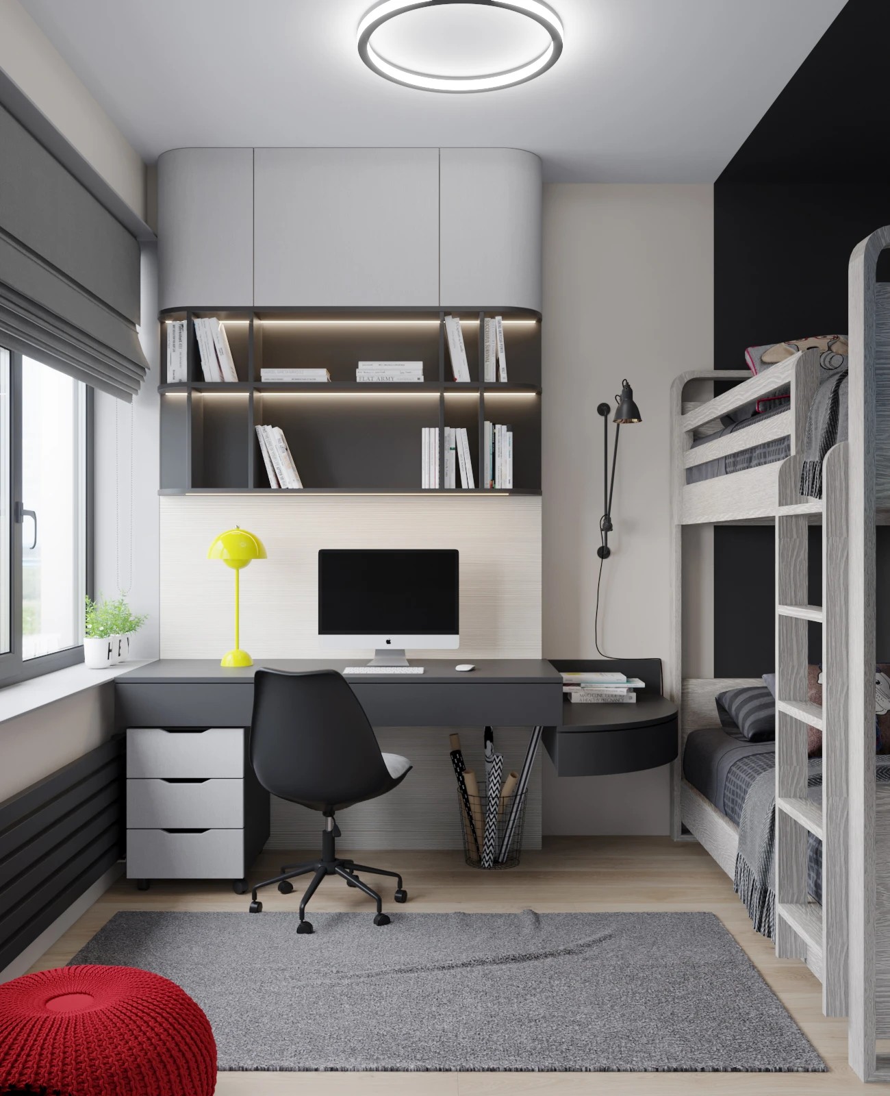 Дизайн-проект в ЖК Main House, 100 кв.м