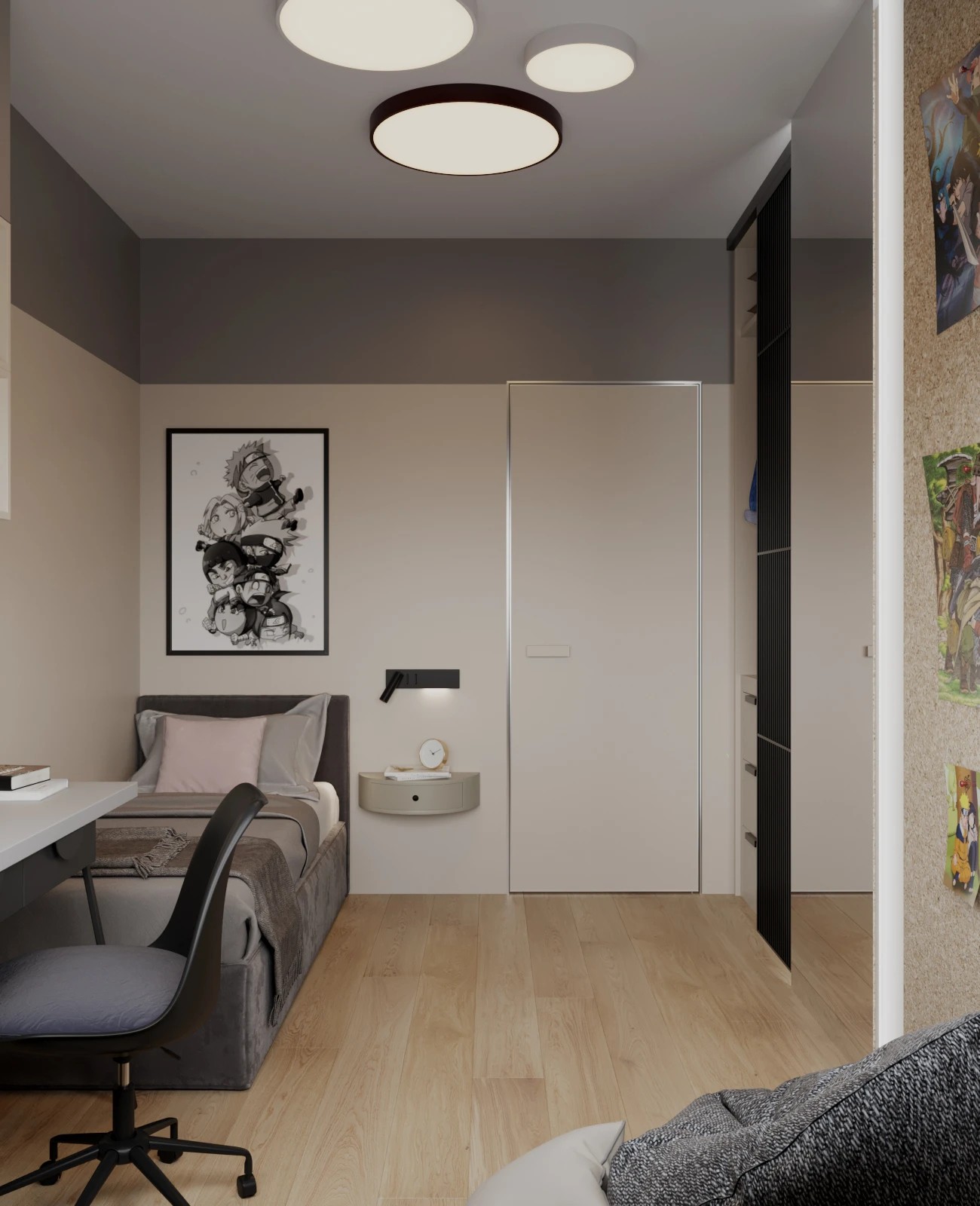 Дизайн-проект в ЖК Main House, 100 кв.м