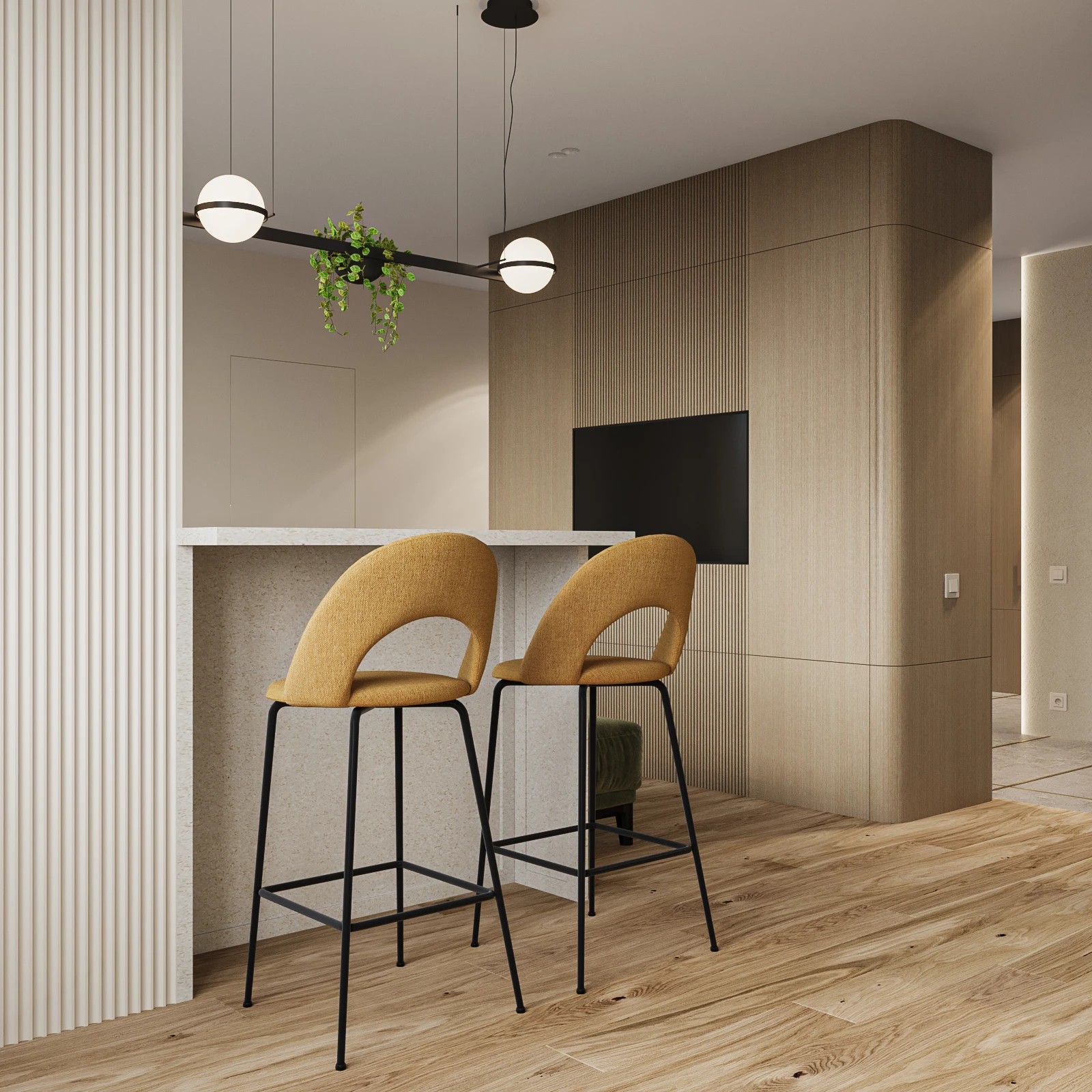 Дизайн-проект в ЖК Main House, 100 кв.м