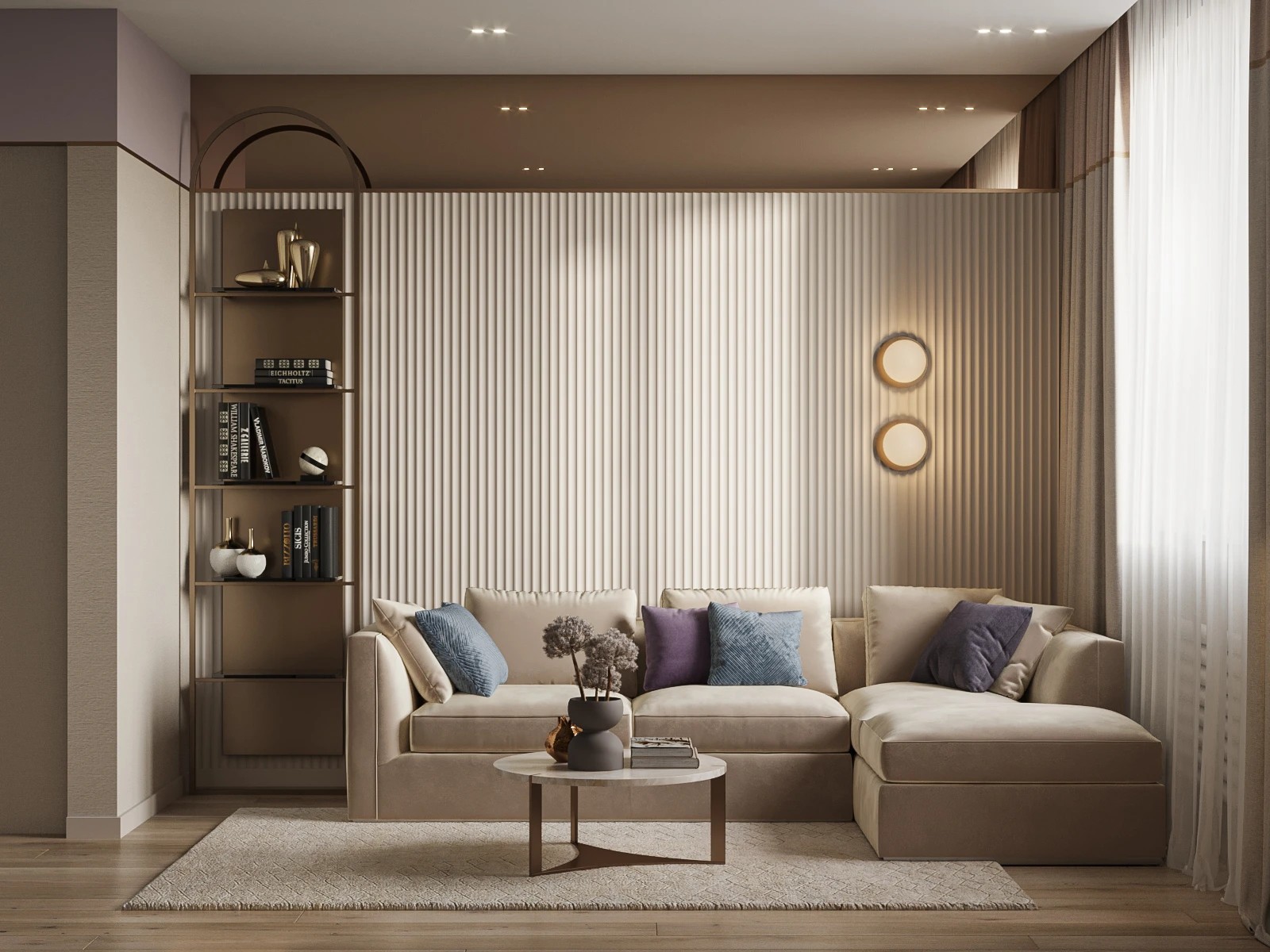 Квартира для молодой семьи ЖК "Золотое Сечение", 60 кв. м.