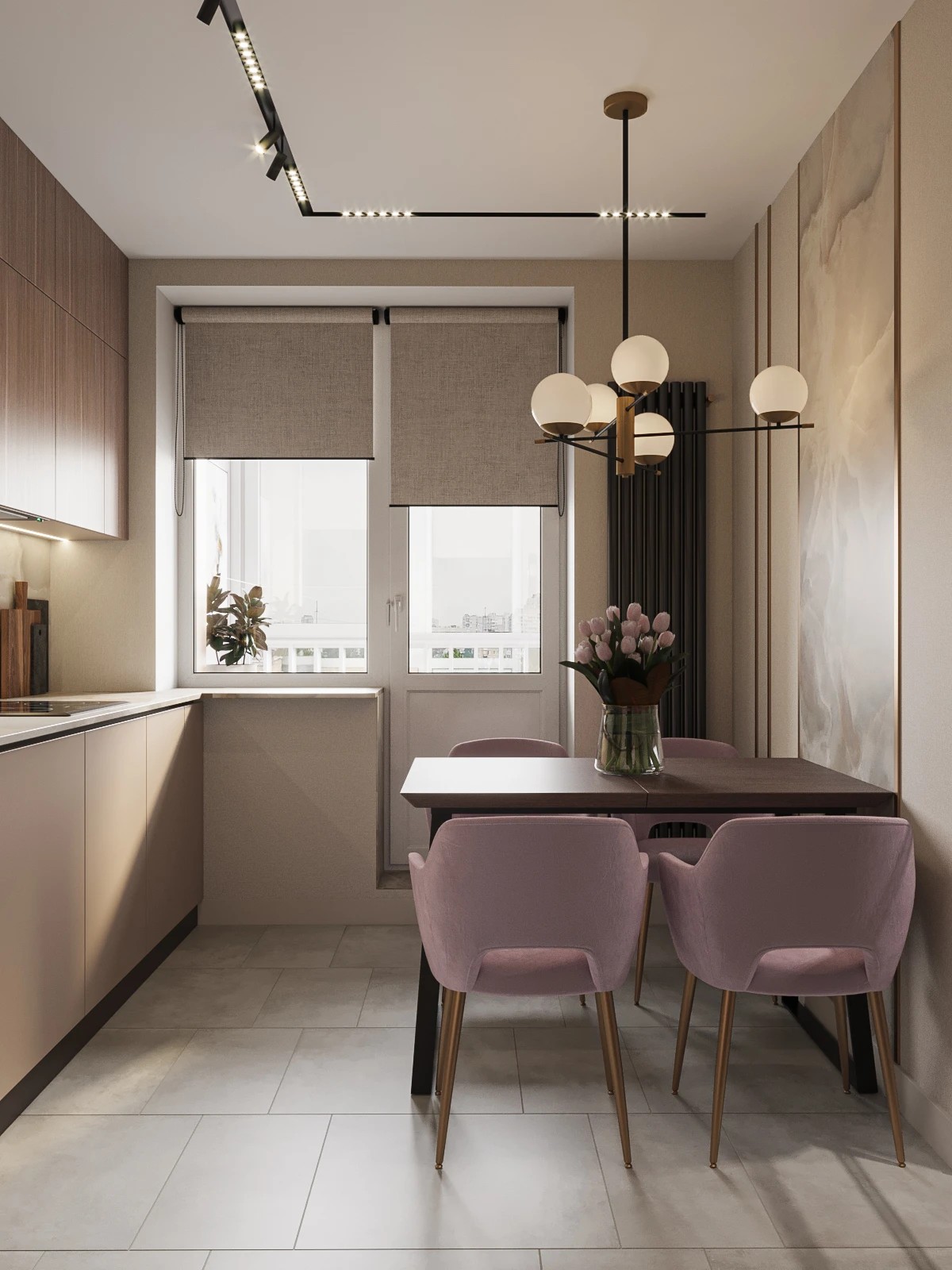 Квартира для молодой семьи ЖК "Золотое Сечение", 60 кв. м.