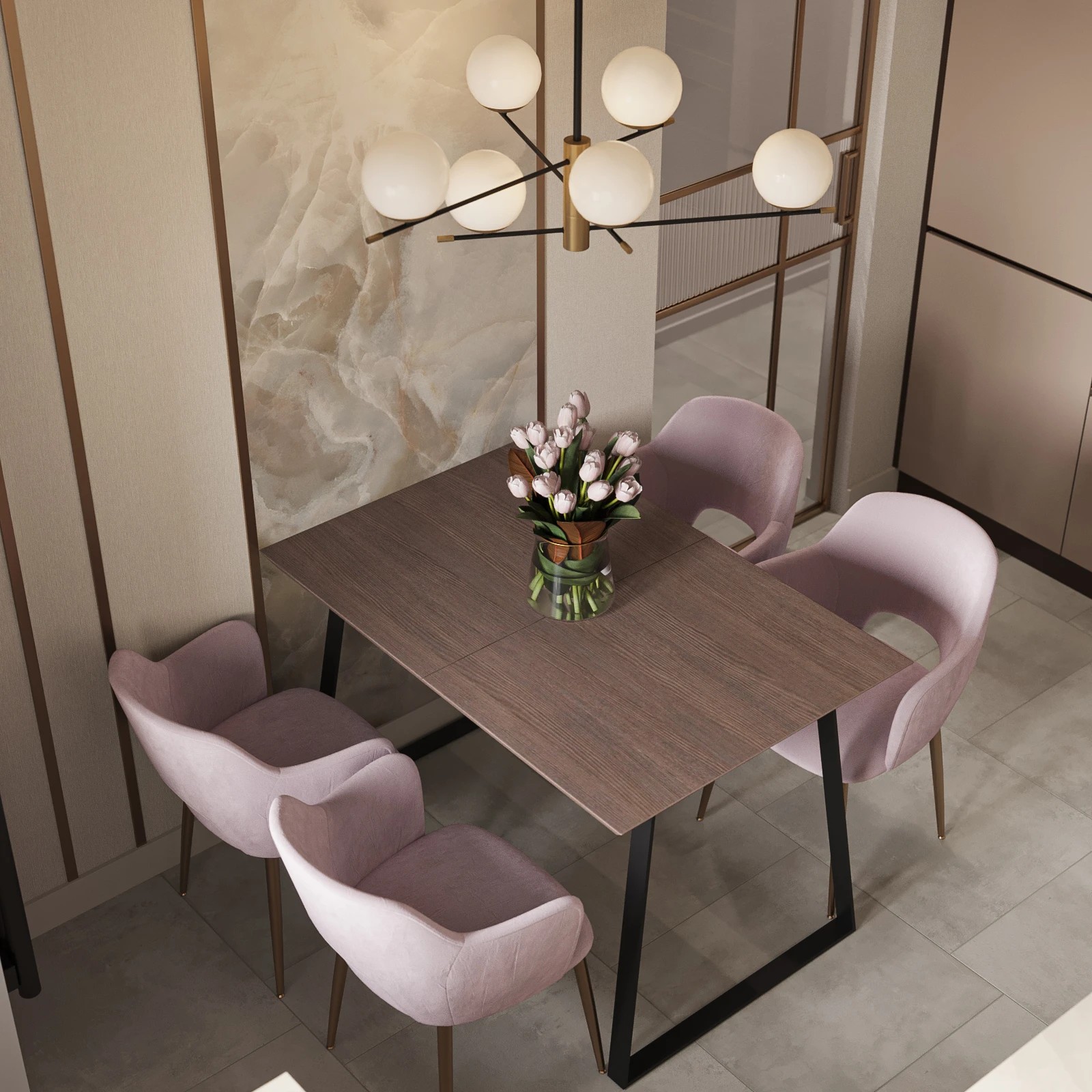 Квартира для молодой семьи ЖК "Золотое Сечение", 60 кв. м.