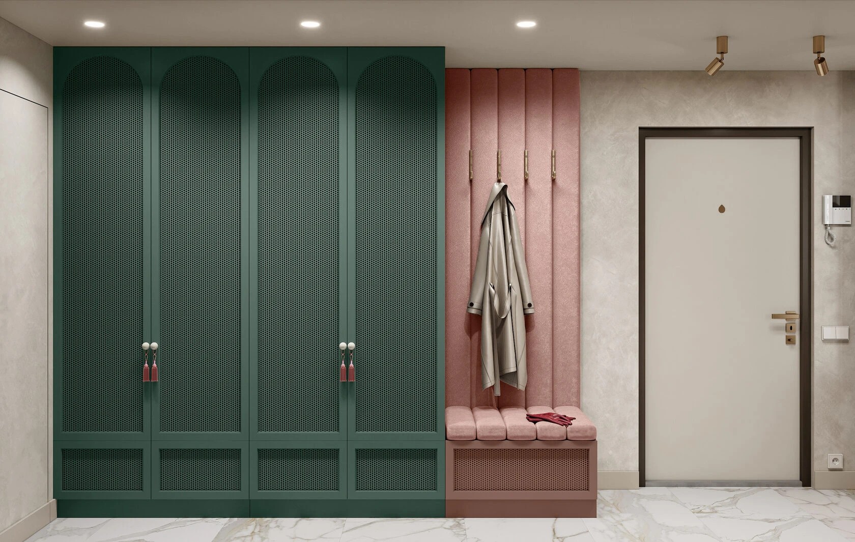 Дизайн-проект в ЖК "Skandi Klubb", 52 кв. м.