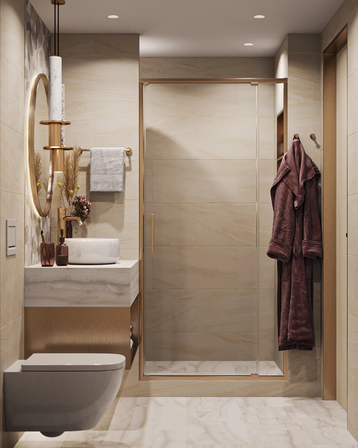 Дизайн-проект в ЖК "Skandi Klubb", 52 кв. м.