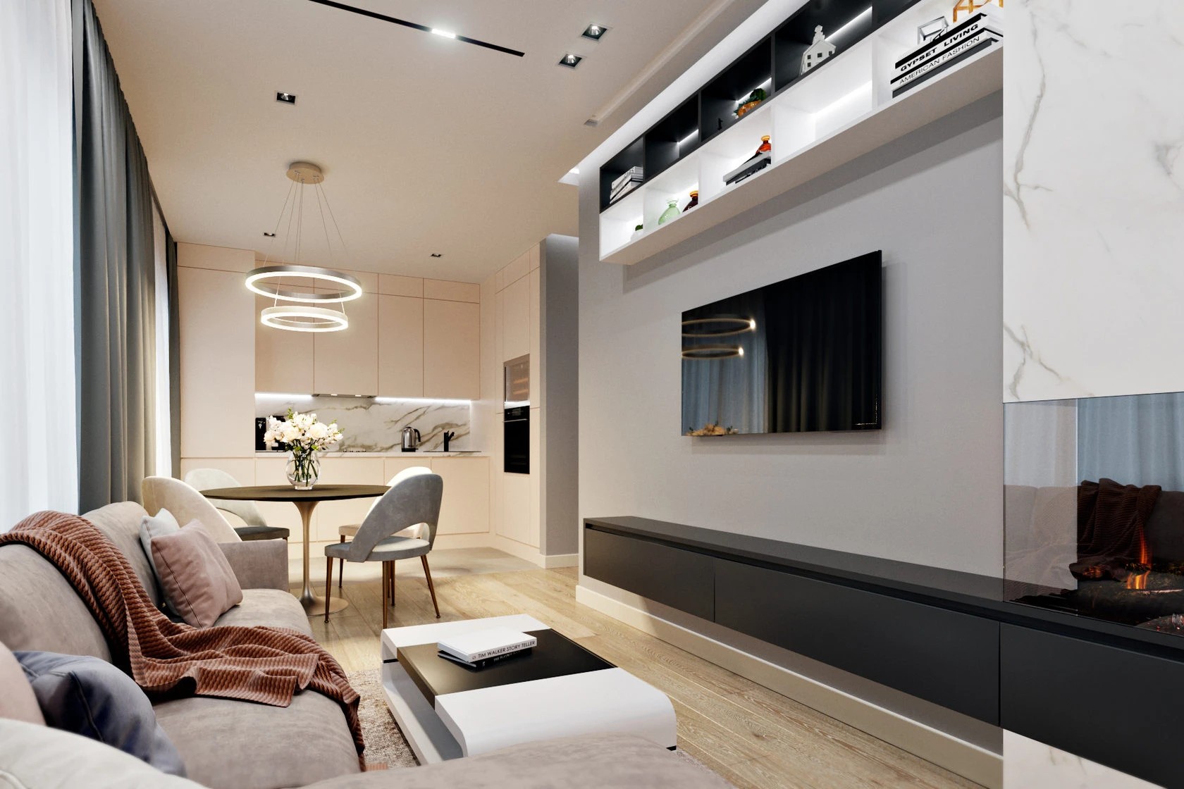 Strelninskaya flat, 57 кв. м.