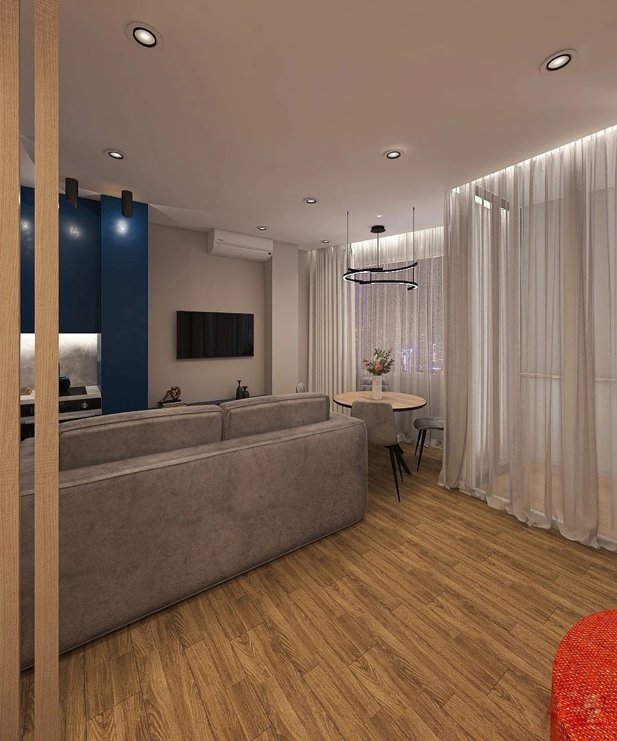 Дизайн апартаментов для летнего отдыха в Апарт- комплексе "Garden"