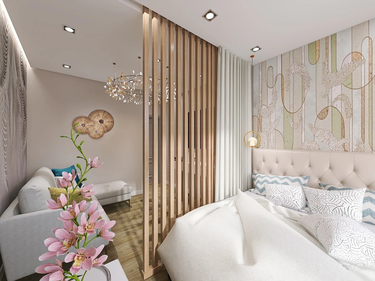 Комната из дизайн-проекта.