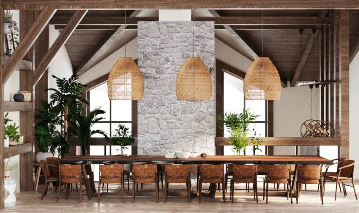 Охотничья усадьба в стиле кантри