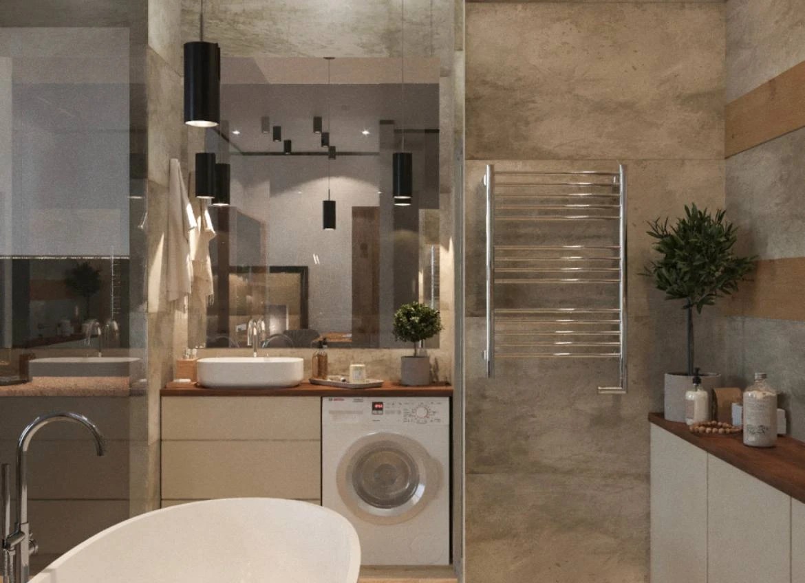 "Жизнь за стеклом"- проект студии в ЖК "Загородный квартал"