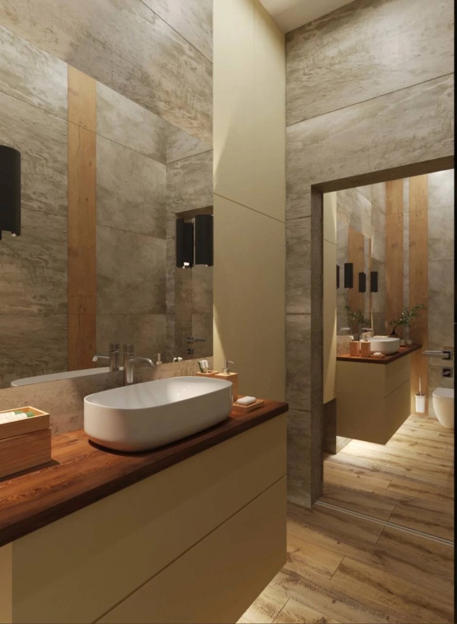 "Жизнь за стеклом"- проект студии в ЖК "Загородный квартал"