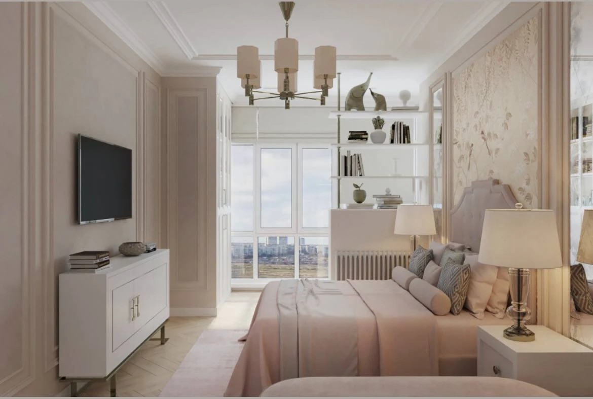 Нео классика в пастельных тонах
