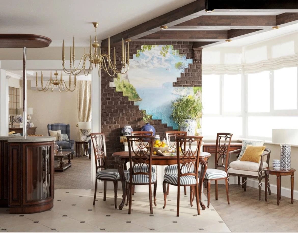 Солнечная Италия в подмосковной квартире