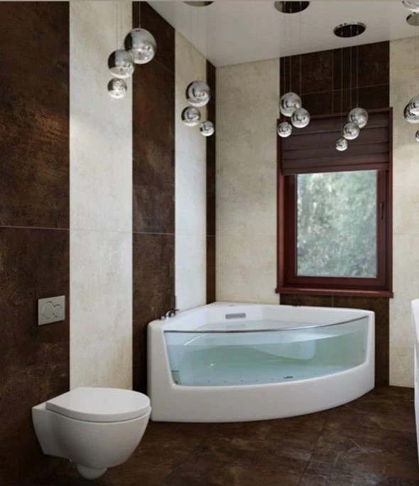 Современный стиль в бревенчатом доме в КП FAMILY CLUB