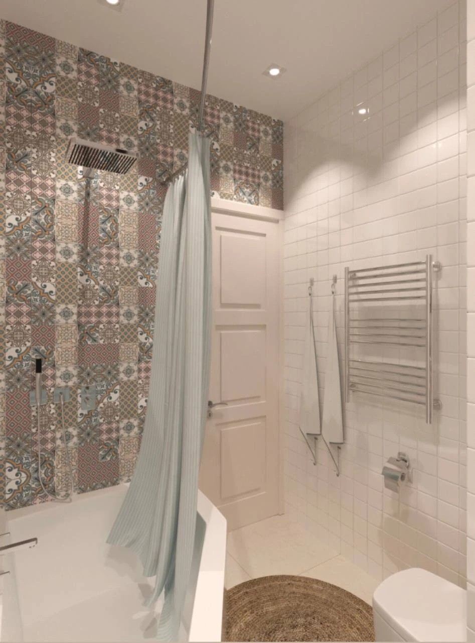 "Уютная пастель" - 4-х комнатная квартира для семьи