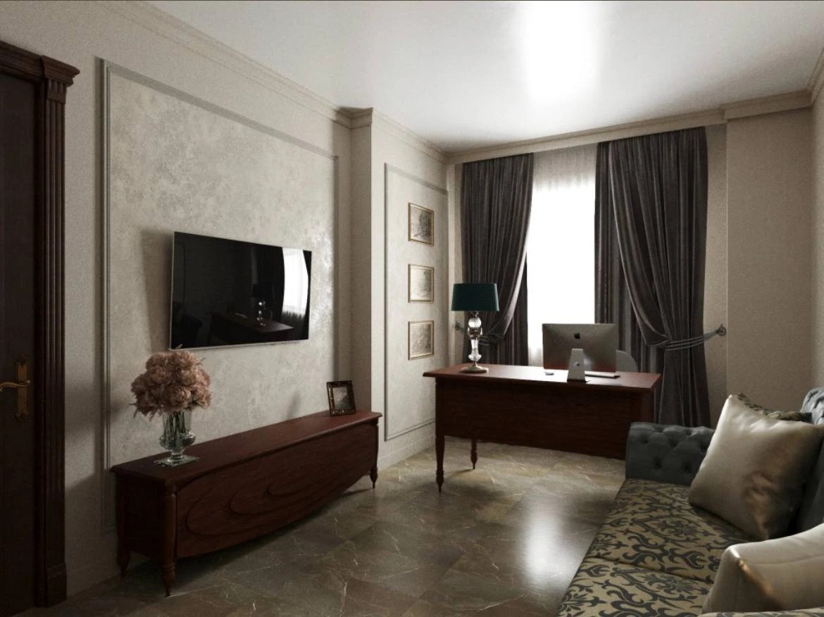 Классический стиль в квартире на ул. Пилюгина