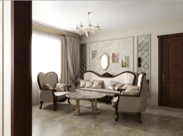 Классический стиль в квартире на ул. Пилюгина