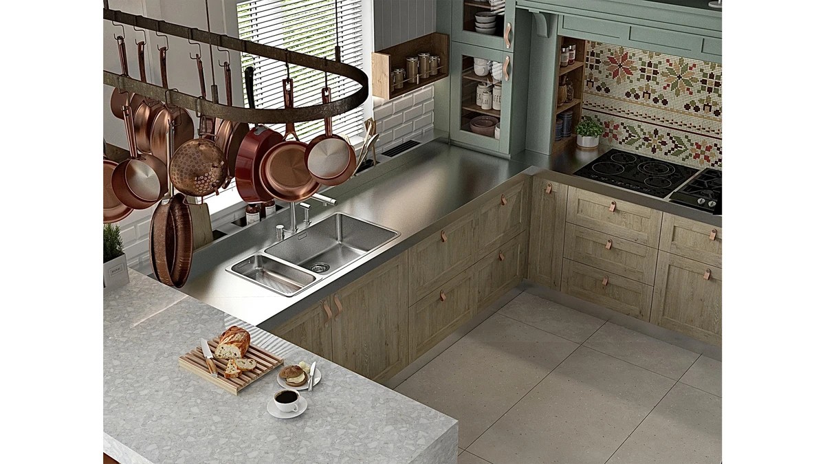 ИНТЕРЬЕР ЗАГОРОДНОГО ДОМА В СТИЛЕ "КАНТРИ"