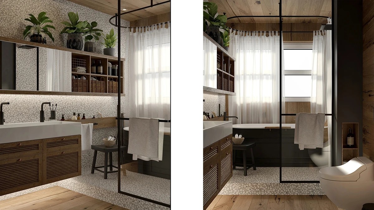 ИНТЕРЬЕР ЗАГОРОДНОГО ДОМА В СТИЛЕ "КАНТРИ"