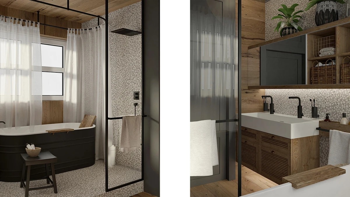 ИНТЕРЬЕР ЗАГОРОДНОГО ДОМА В СТИЛЕ "КАНТРИ"