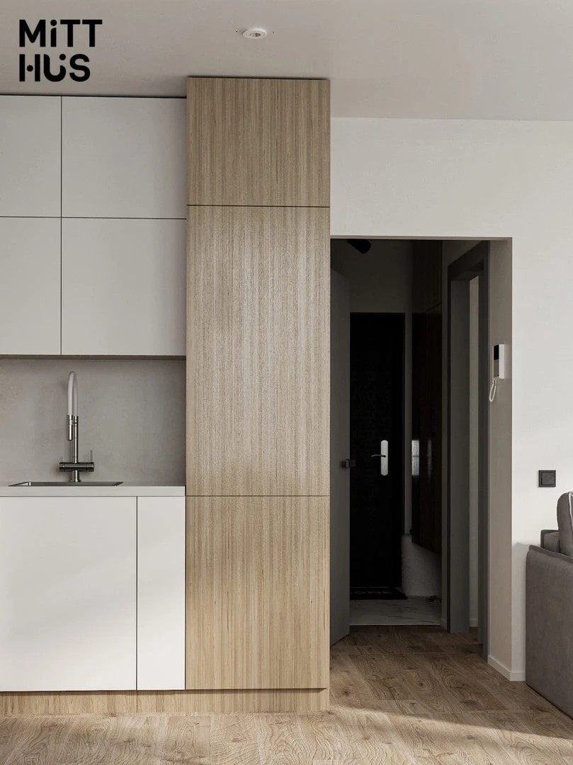 Однокомнатная квартира для девушки ЖК New time