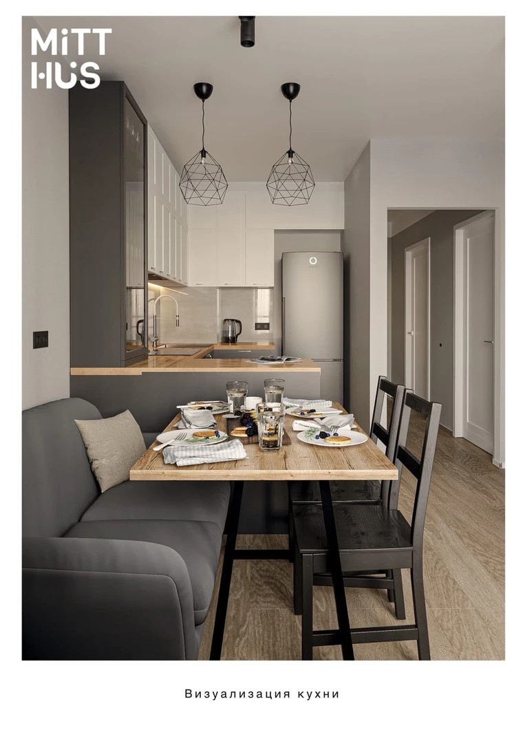 Двухкомнатная квартира на Фрунзенской