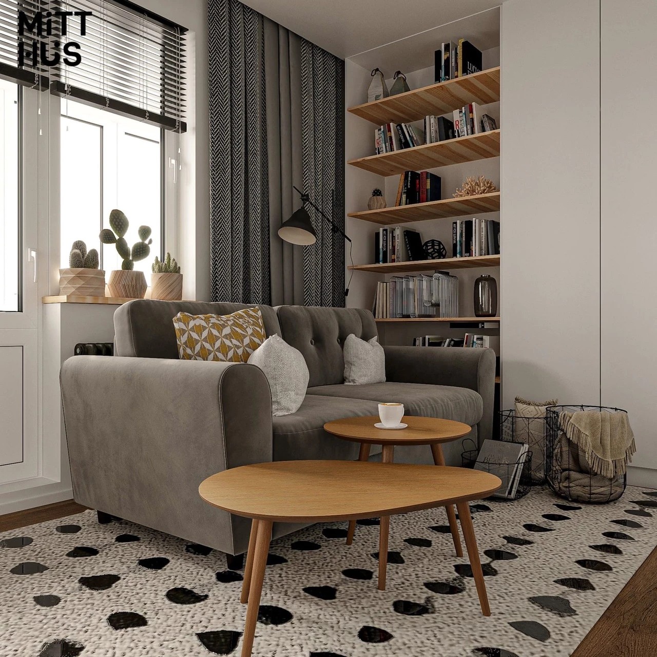 Сканди квартира в ЖК Краски лета