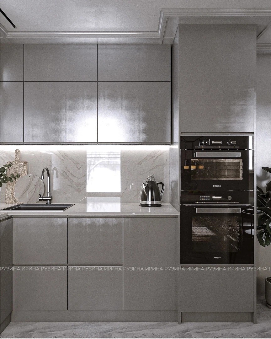 Проект двухкомнатной квартиры в г. Уфа