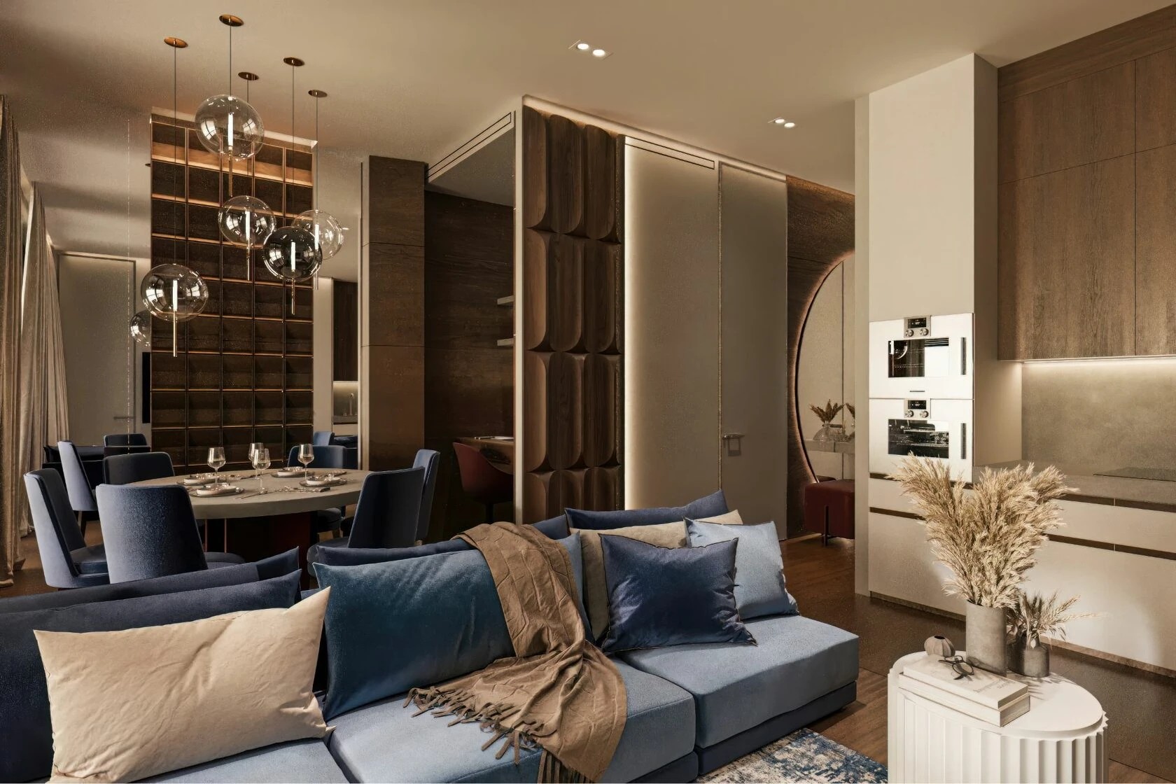 Квартира для молодой девушки в ЖК Ривер Скай