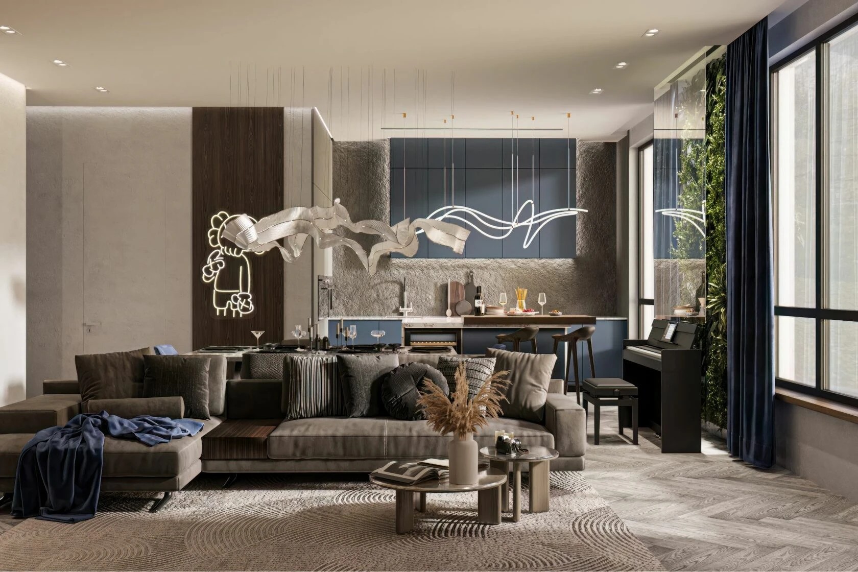 Квартира для молодого человека ЖК Ривер Скай