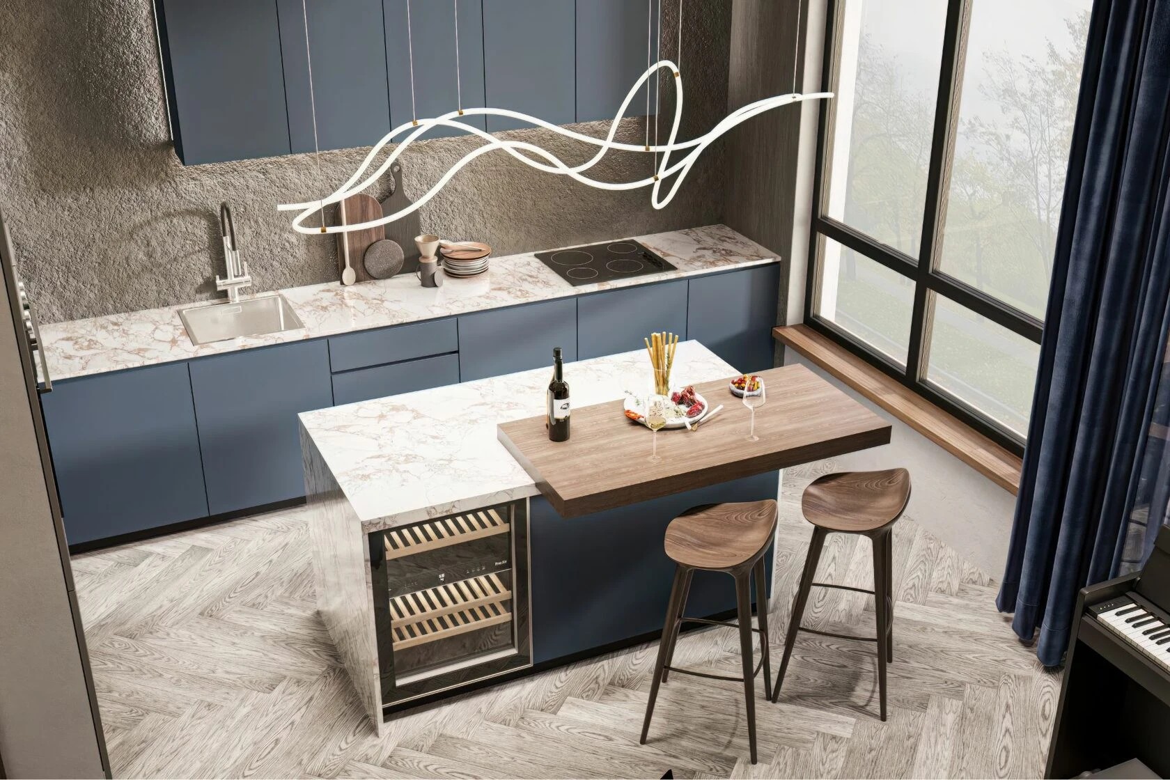 Квартира для молодого человека ЖК Ривер Скай