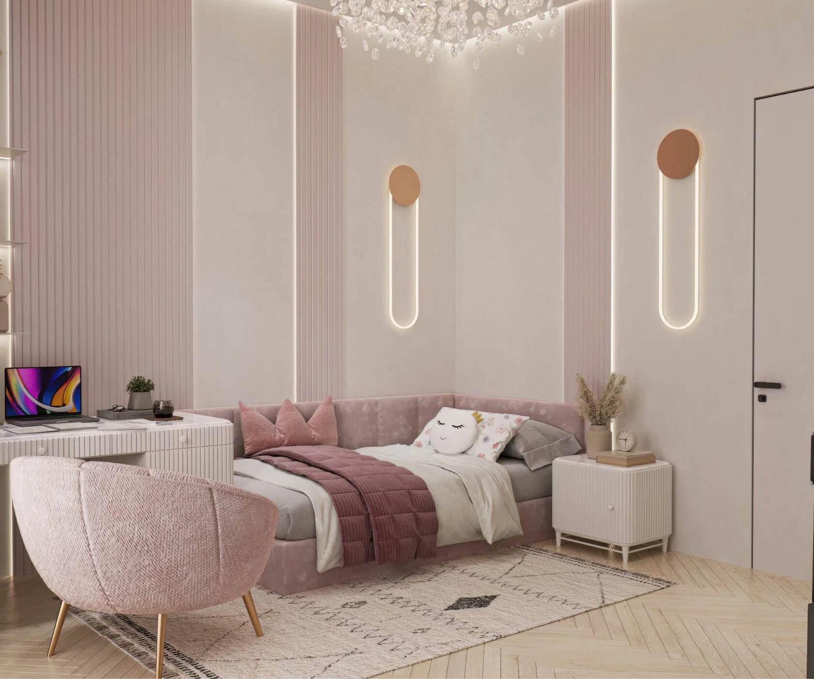 Квартира  в стиле современна классика с чудесными видами на Москву-реку