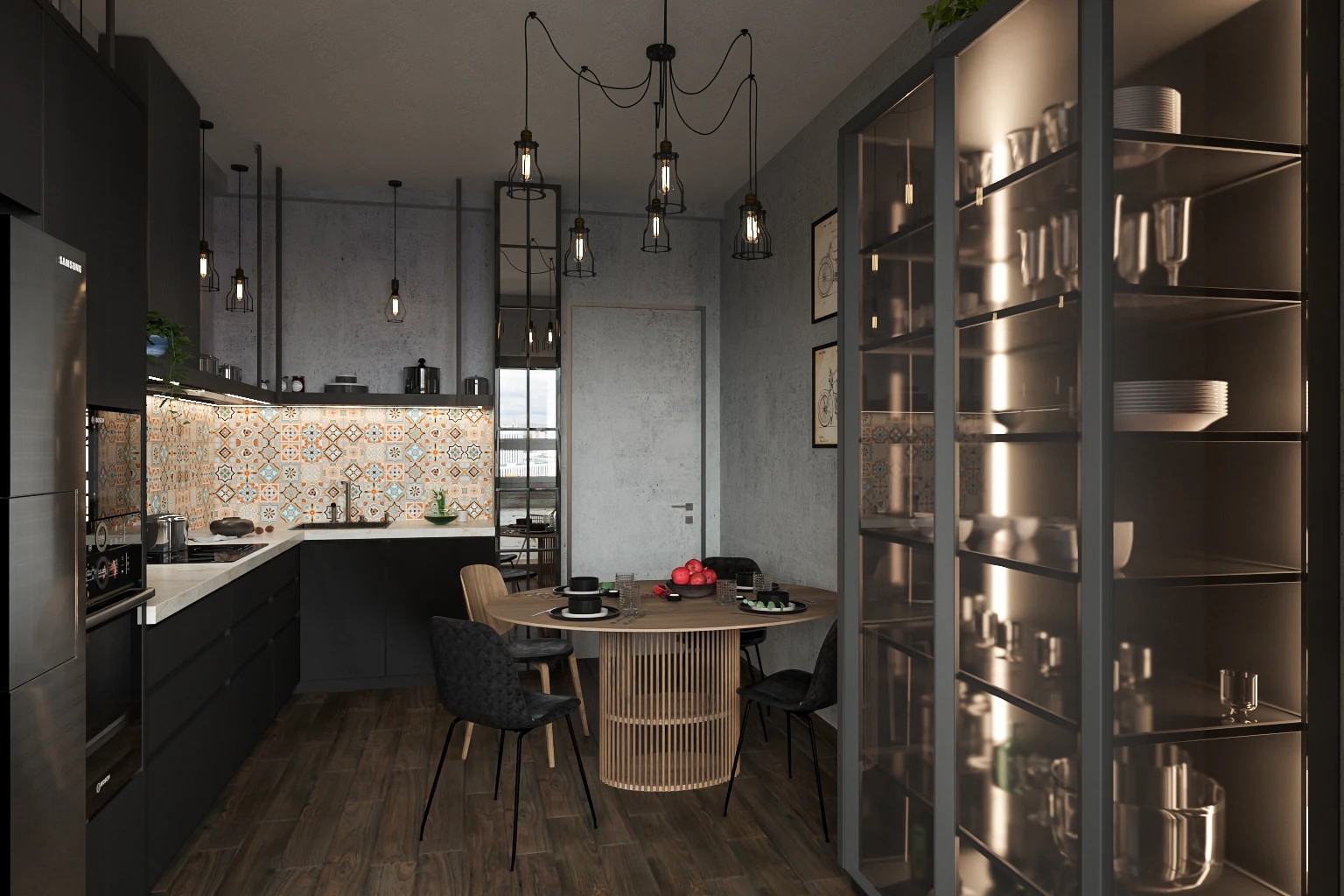 Дизайн-проект пятикомнатной квартиры на Свердловской набережной