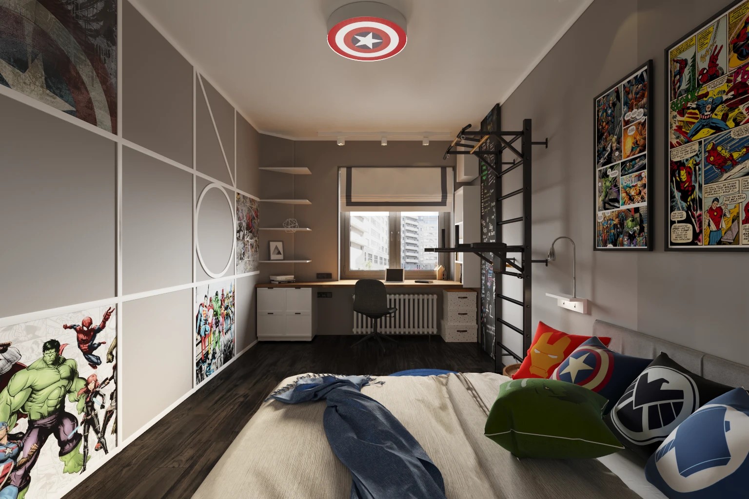 Дизайн-проект пятикомнатной квартиры на Свердловской набережной