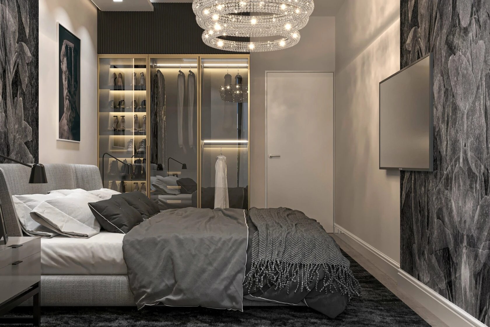 2-комнатная квартира в стиле ар-деко