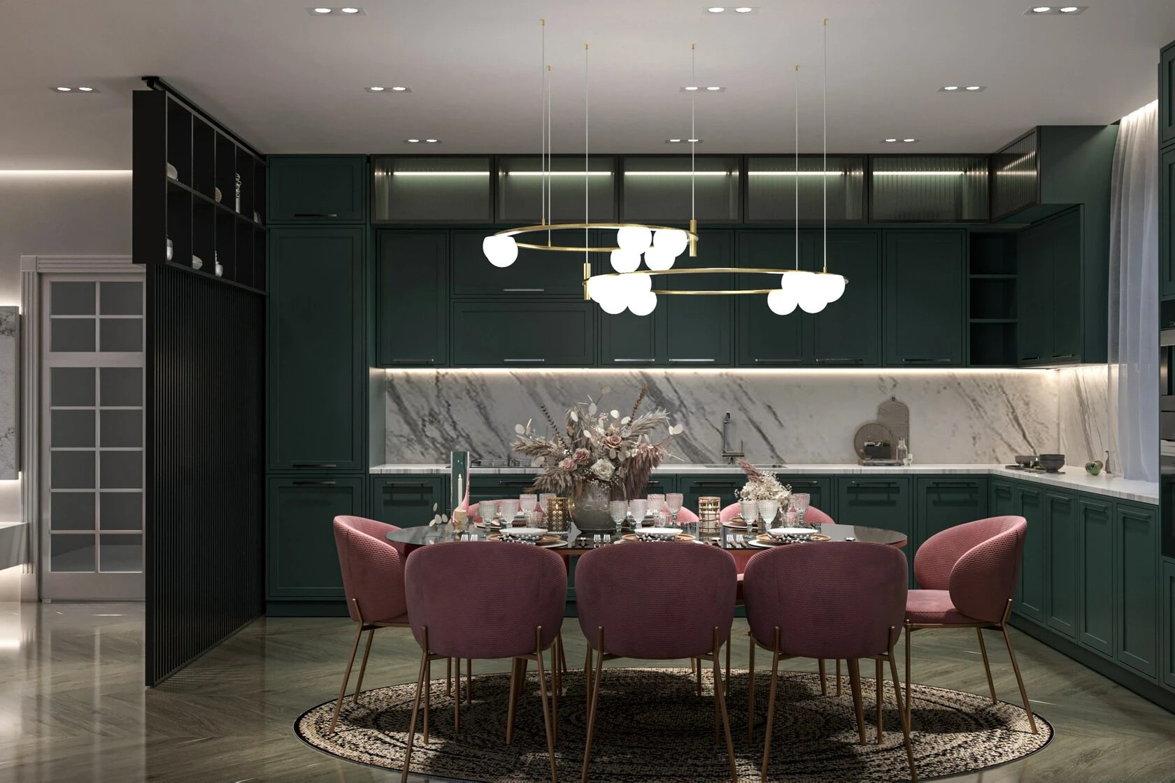 5-комнатная квартира в стиле неоклассика