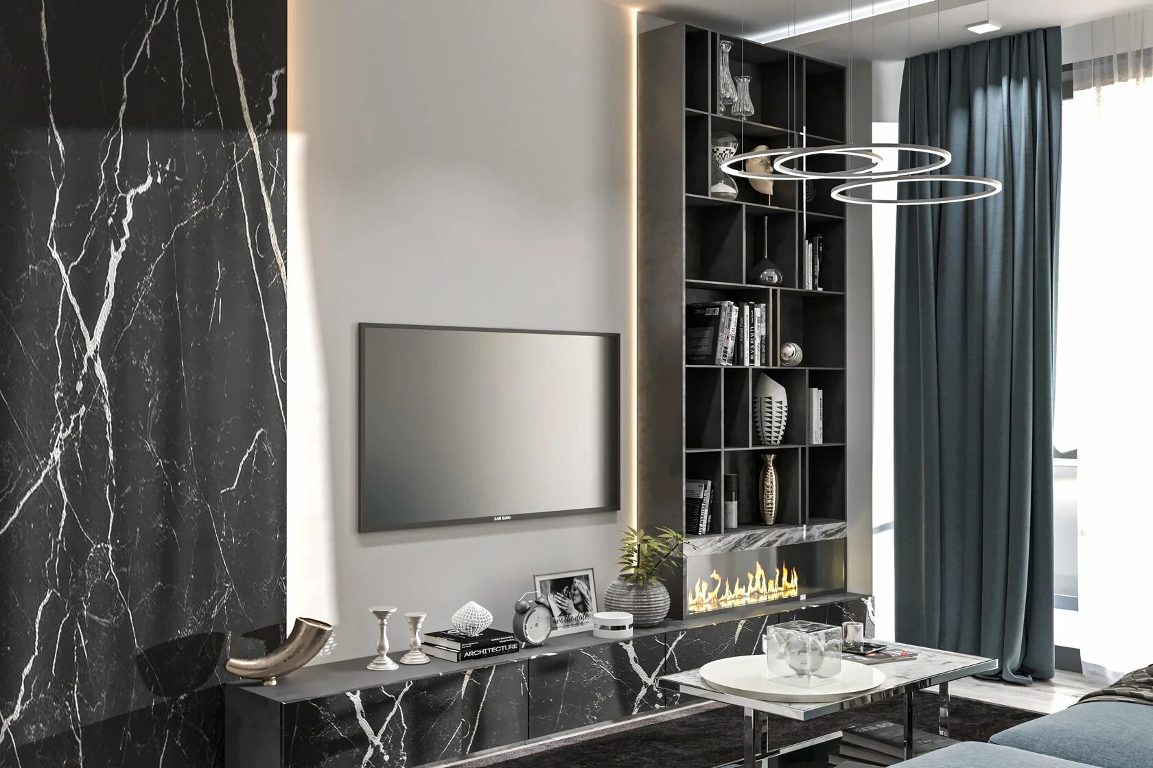 4-комнатная квартира в стиле неоклассика