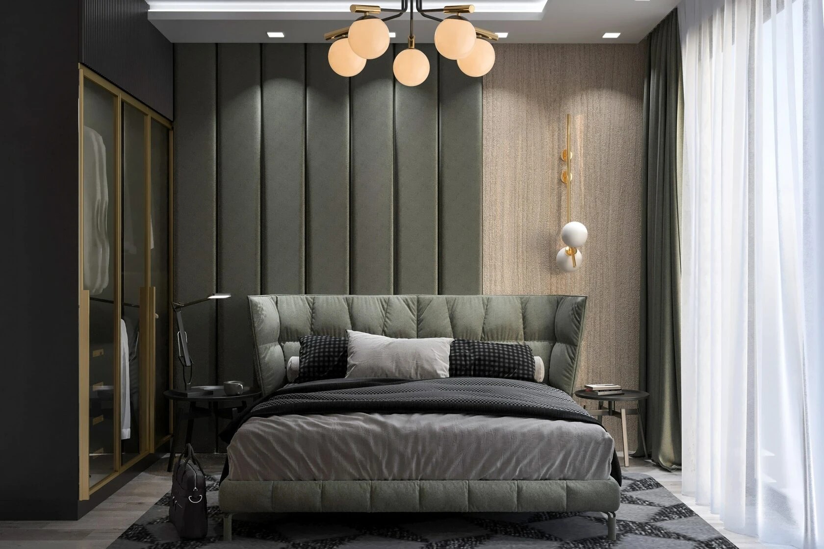 4-комнатная квартира в стиле неоклассика