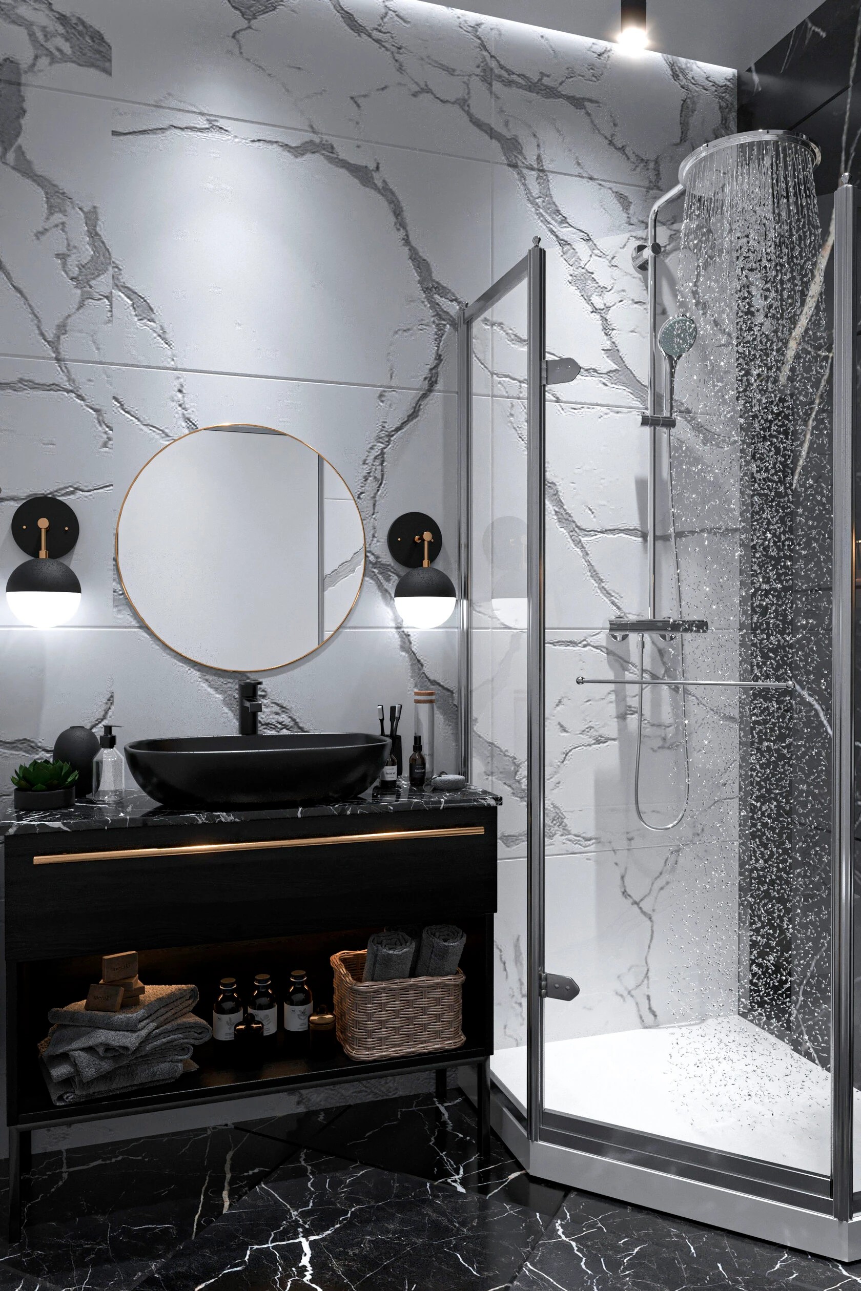 3-комнатная квартира в стиле неоклассика