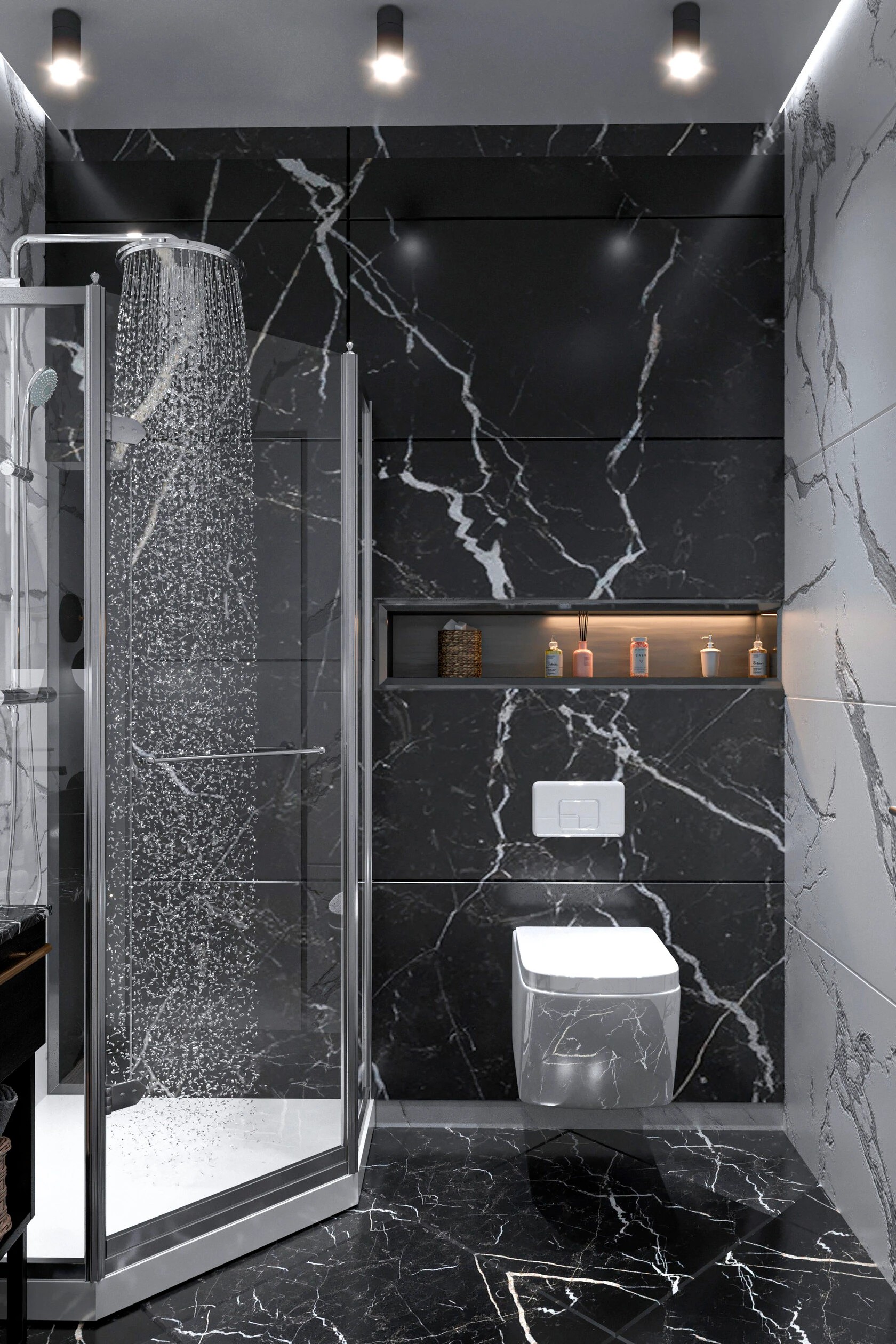 3-комнатная квартира в стиле неоклассика