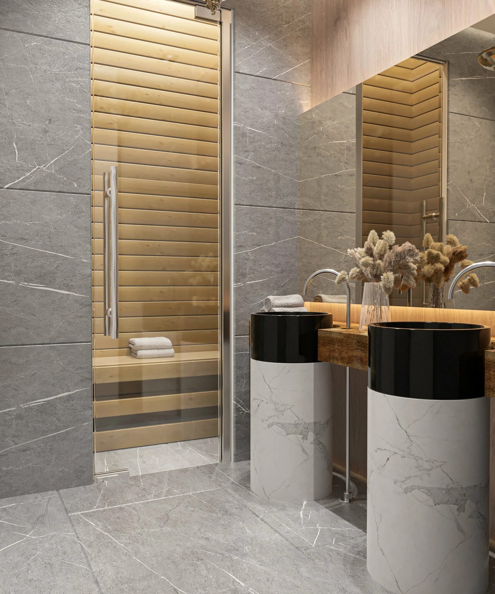 4-комнатная квартира в стиле ар-деко с элементами неоклассики