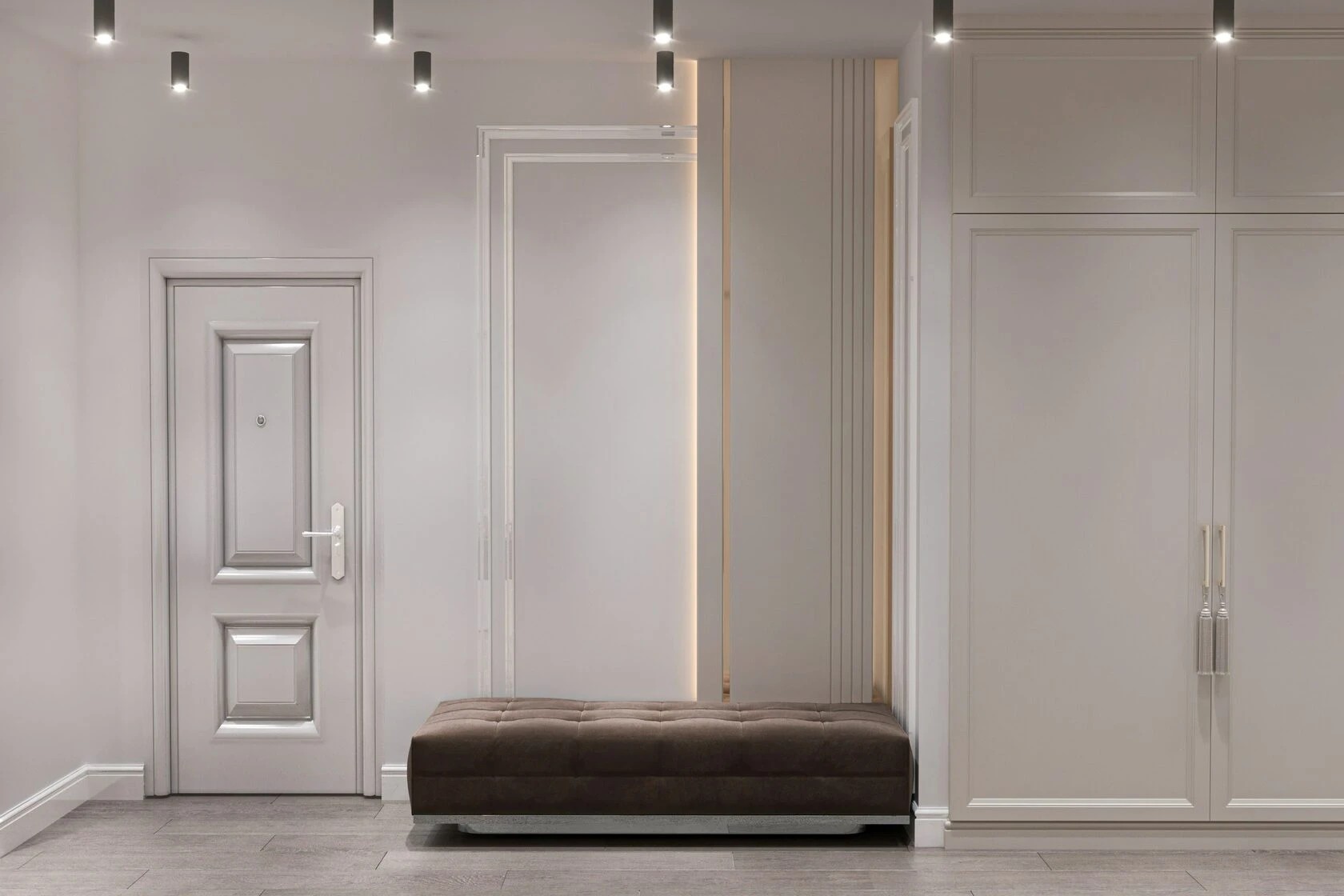 4-комнатная квартира в стиле неоклассика с элементами ар-деко