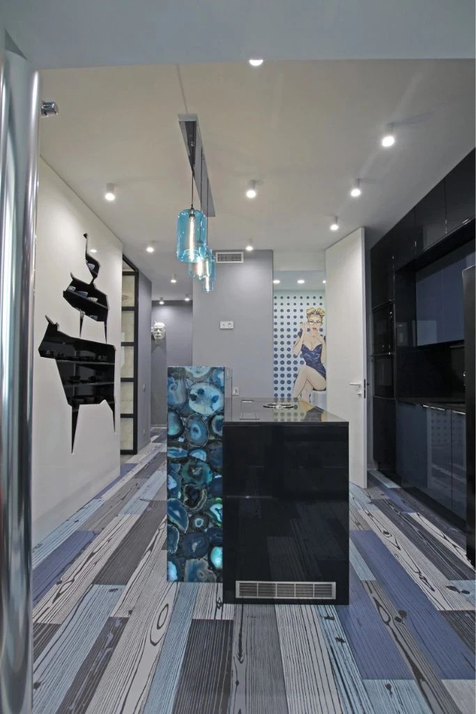 4-комнатная квартира в стиле поп-арт