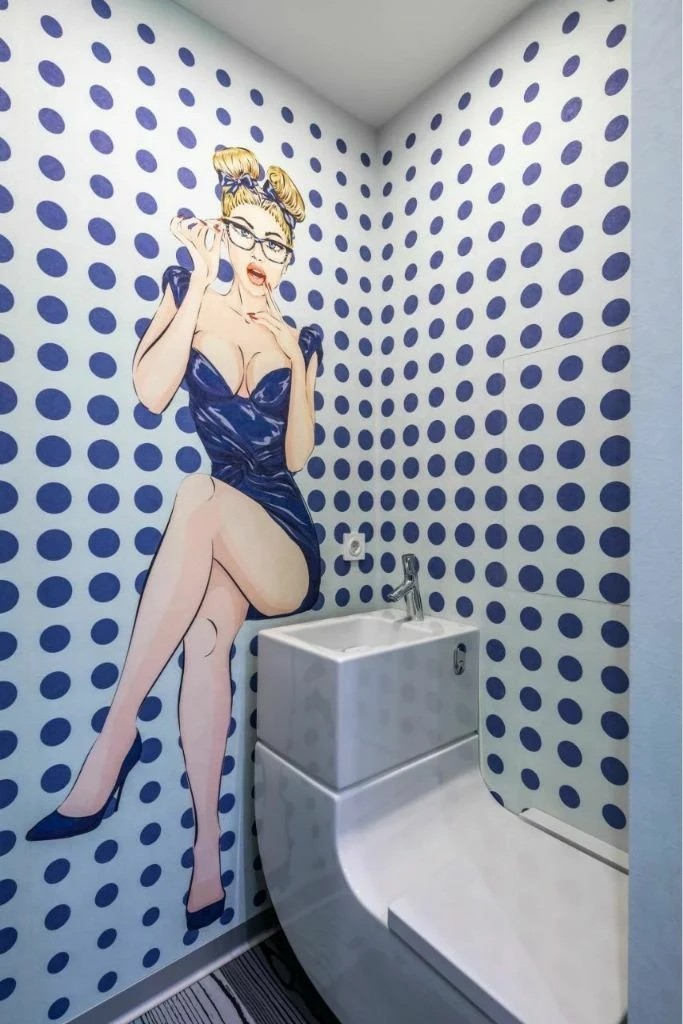 4-комнатная квартира в стиле поп-арт