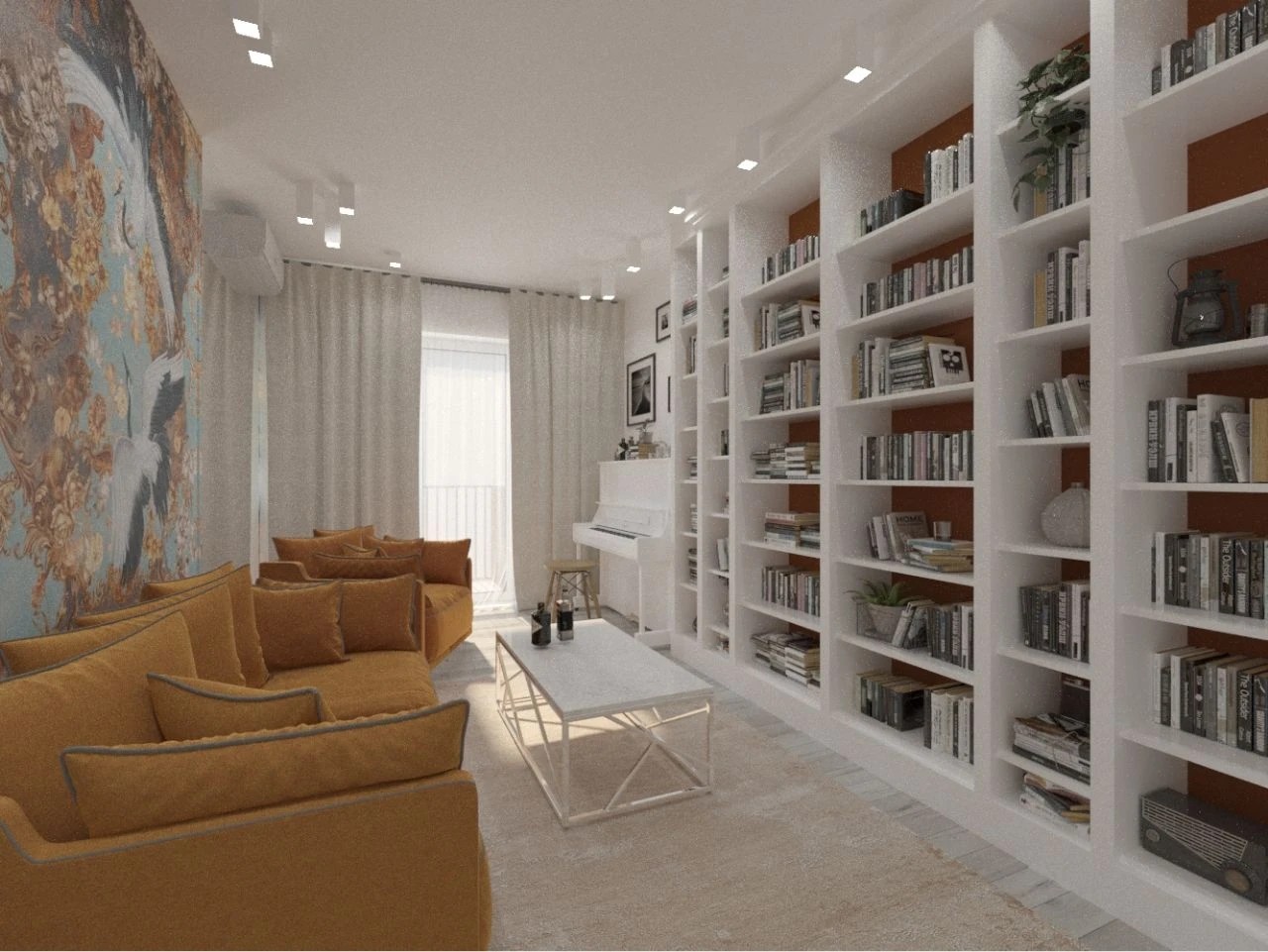 3-комнатная квартира в авторском стиле