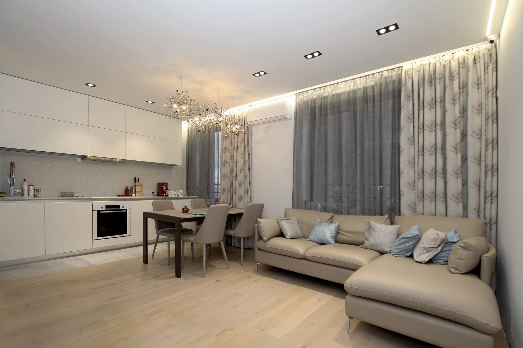 3-комнатная квартира в стиле минимализм