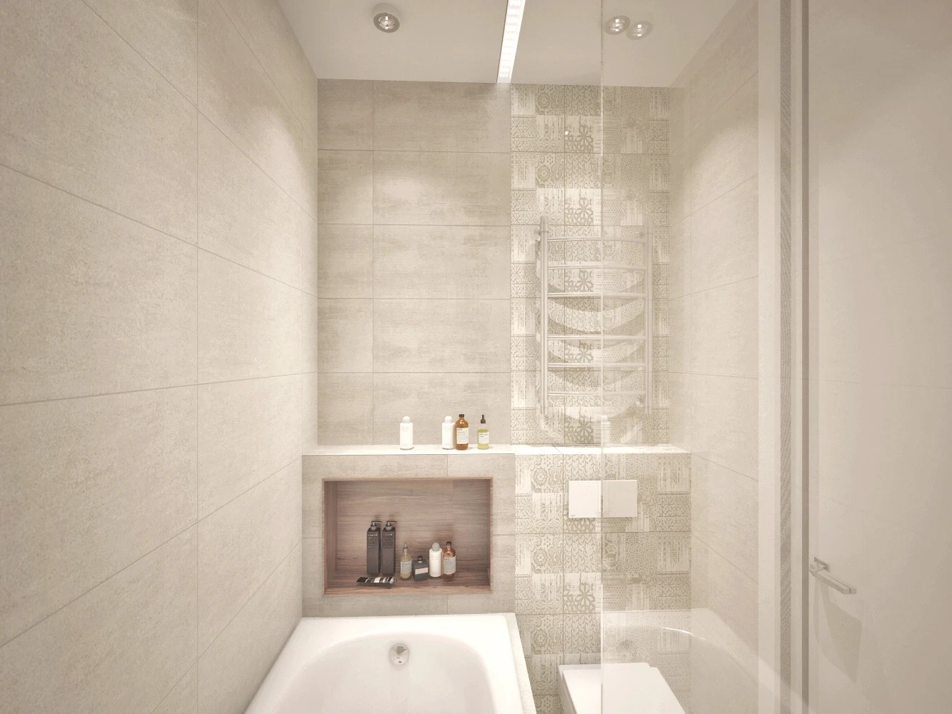 3-комнатная квартира в стиле минимализм