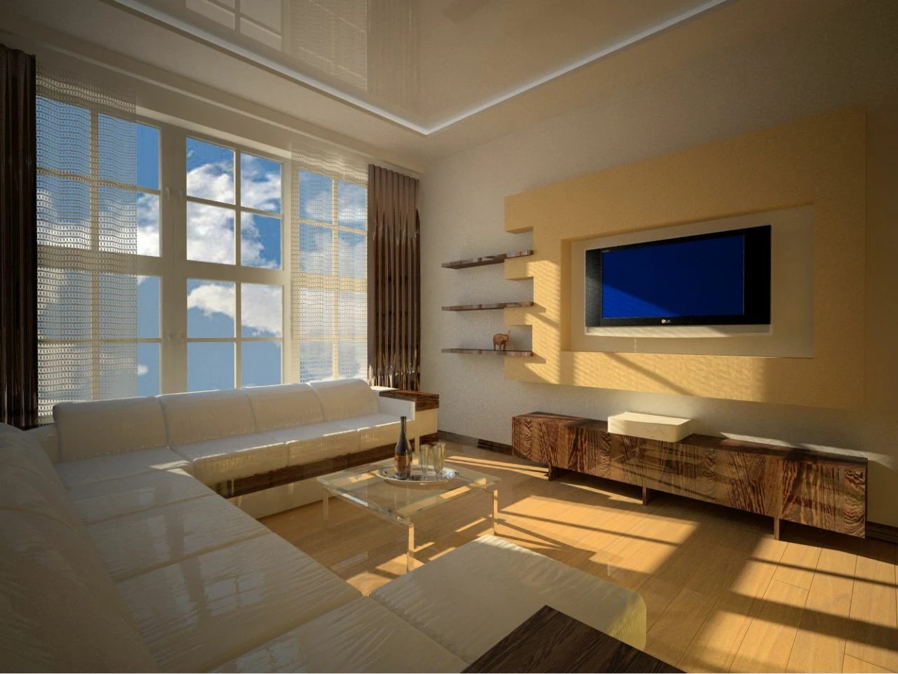 3-комнатная квартира в современном стиле