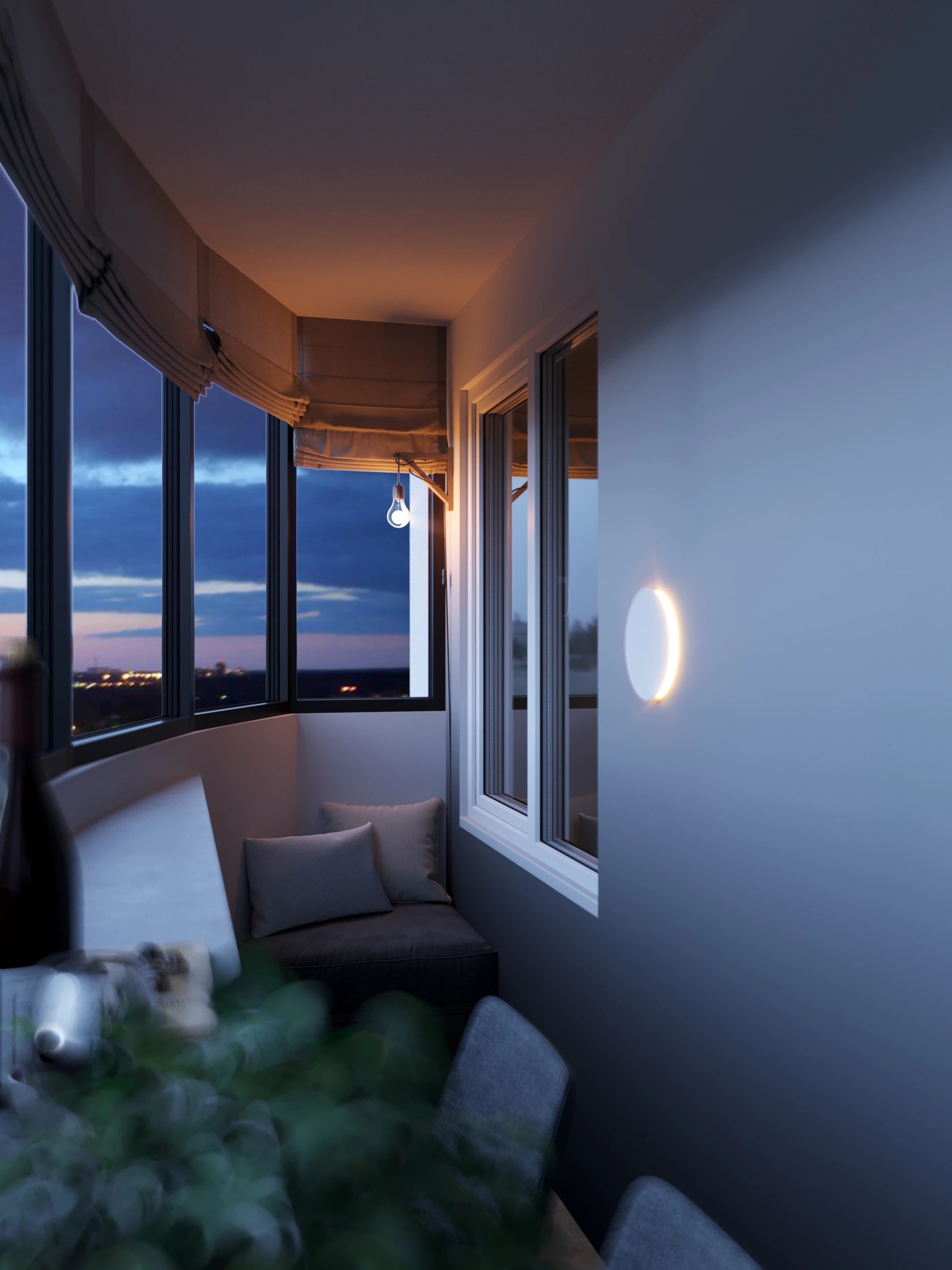 Однокомнатная квартира с лоджией