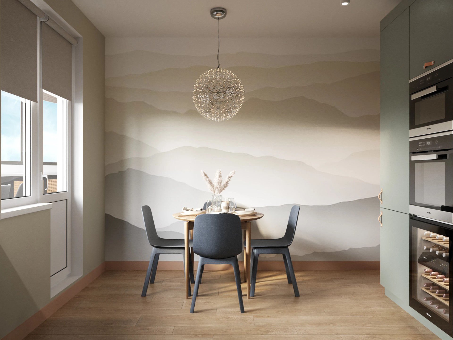 Однокомнатная квартира с лоджией