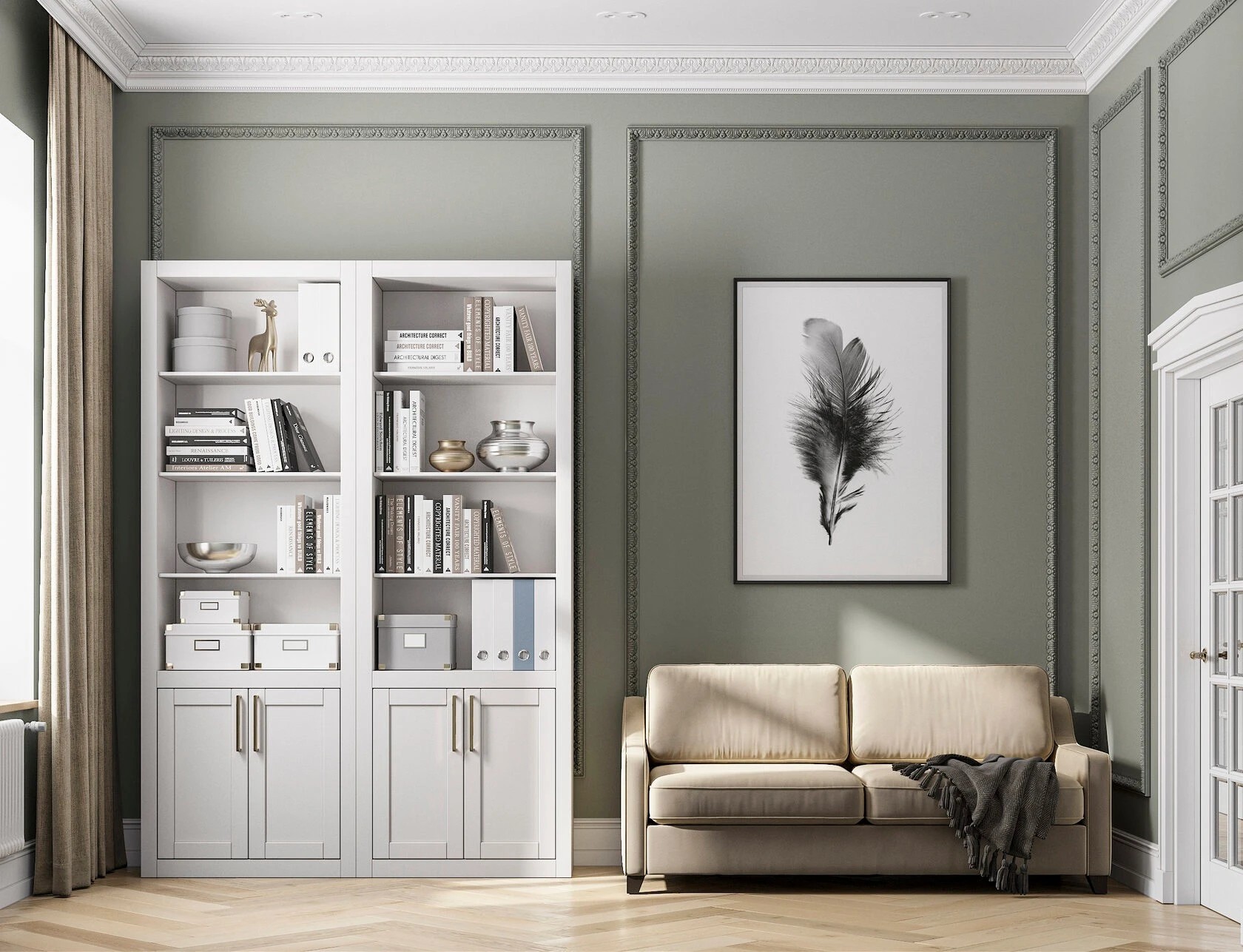 С ВИДОМ НА КАЗАНСКИЙ СОБОР